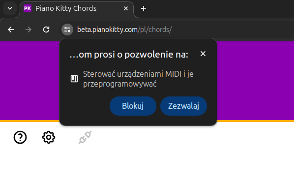 MIDI permissions